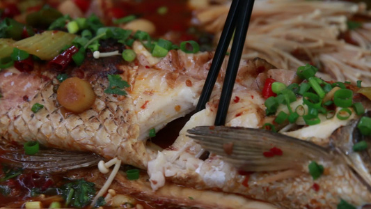 筷子叨鱼视频