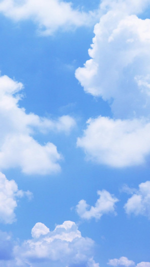 蓝天白云延时实拍素材风起云涌12秒视频