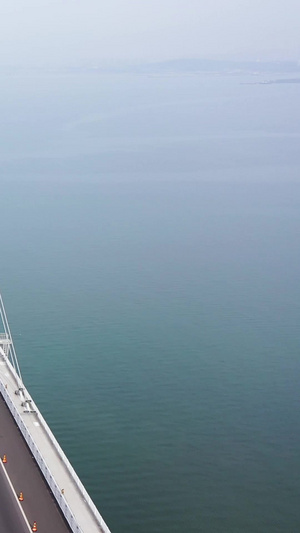航拍青岛胶州湾跨海大桥 青岛地标90秒视频