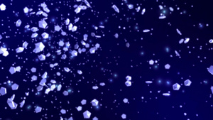 蓝色水晶空间舞台背景185秒视频