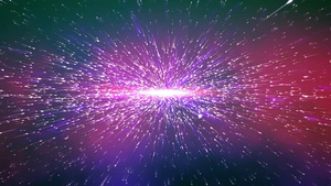 宇宙吸力紫色舞台背景迷幻发光粒子180秒视频