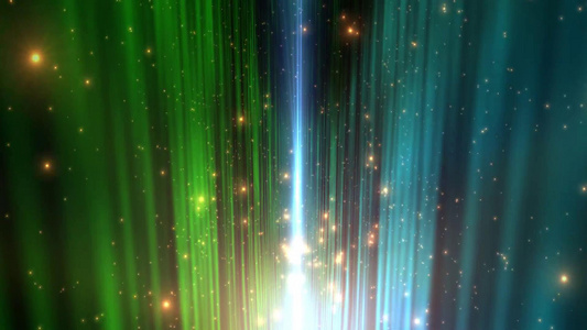 光束粒子科技发光背景视频