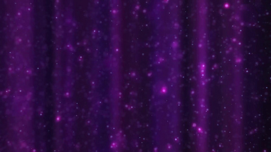 紫色光束粒子下落背景视频
