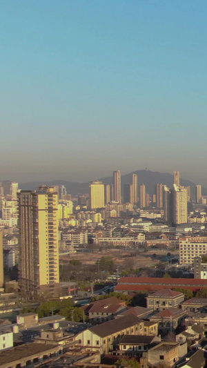 航拍江苏无锡城市风光视频城市发展51秒视频