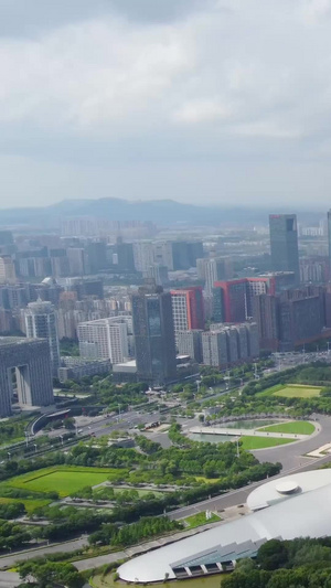 南京奥体中心航拍奥林匹克体育中心13秒视频