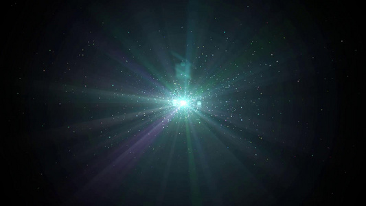 光束发光粒子舞台背景耀斑视频