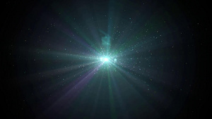 光束发光粒子舞台背景耀斑180秒视频