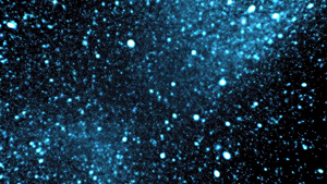 蓝光星系粒子光束唯美背景120秒视频