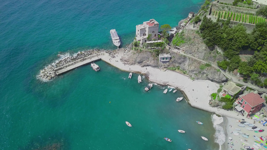 蒙特罗索拉斯佩齐亚省是意大利五渔村视频