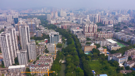 福州城市航拍[中小城市]视频