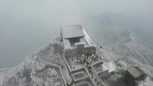 航拍衡阳风景区5a景区人文视频