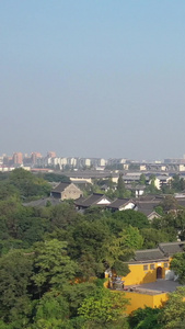 江苏扬州大明寺航拍视频古建筑视频