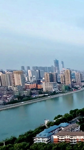 武汉汉江两岸风光延时视频电视塔视频