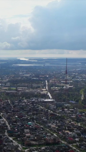赫尔松第聂伯河经过的最后一个城市乌克兰6秒视频