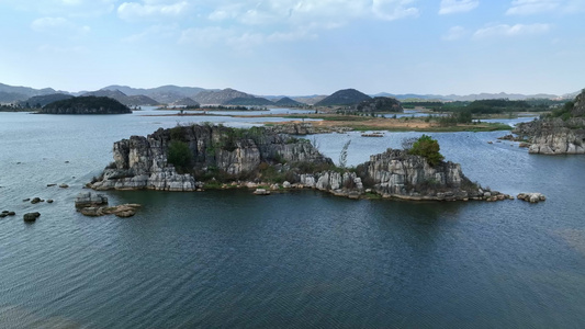 4K海峰湿地公园航拍视频