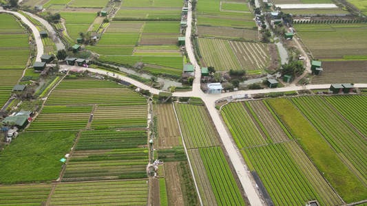 农业种植基地航拍视频