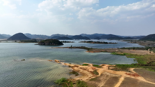 4K海峰湿地公园航拍视频