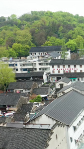 下雨天的绍兴仓桥直街景区合集视频