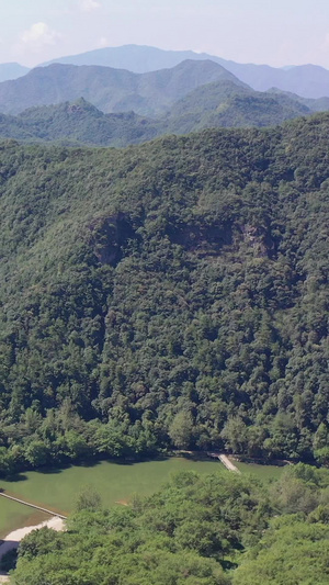 浙江缙云县仙都景区风光鼎湖峰32秒视频