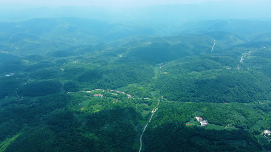 高原青山地貌视频