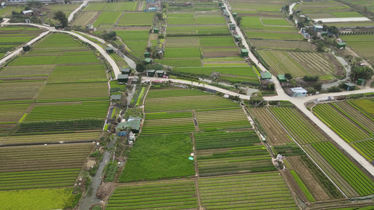 农业种植基地航拍视频