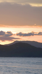 深圳鹿嘴山庄的夕阳深圳景区视频