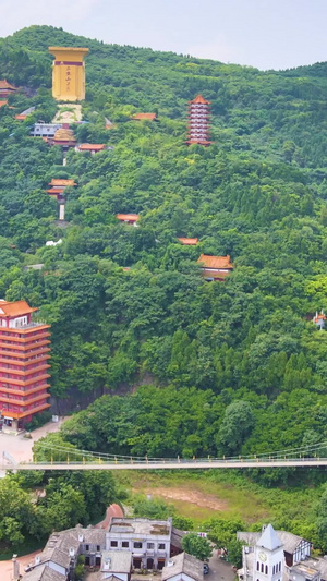 地标重庆丰都鬼城风景区5A景点46秒视频