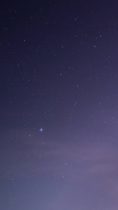 夜景星空流星素材日月星辰视频