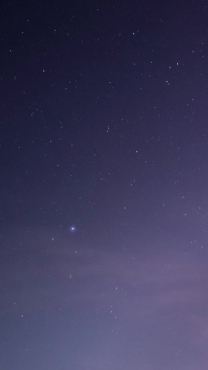 夜景星空流星素材日月星辰7秒视频