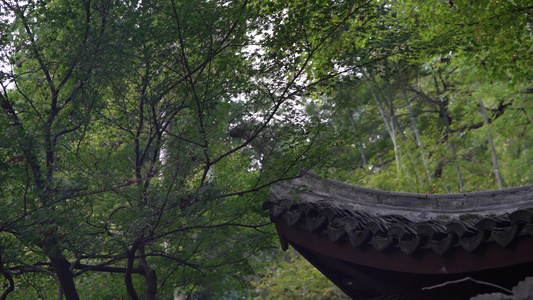 杭州飞来峰景区韬光寺禅院4K视频视频