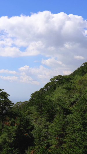 山西北岳恒山延时视频旅游景区14秒视频