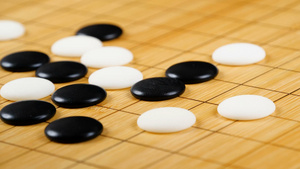 4K下围棋围棋棋局对弈20秒视频