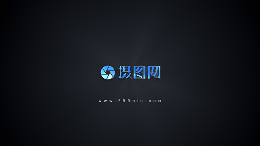 优雅商务线条Logo动画展示视频