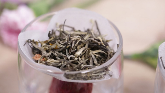 乌龙茶绿茶红茶泡茶茶水视频