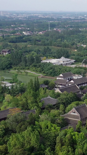 扬州大明寺古建筑航拍视频扬州航拍34秒视频