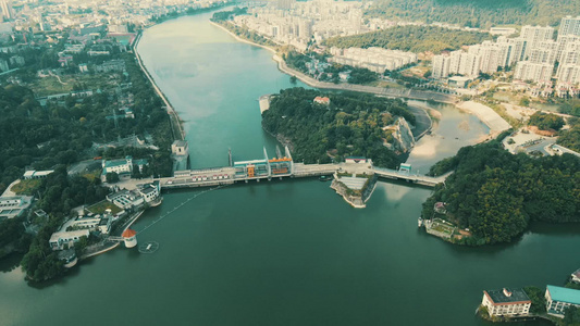 湖北武汉城市宣传片地标建筑竖屏航拍视频