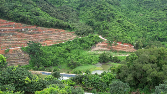 山野自然景观航拍视频