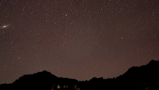 8K四川山顶星空视频