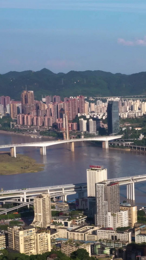 重庆城市一镜到底航拍素材大重庆62秒视频