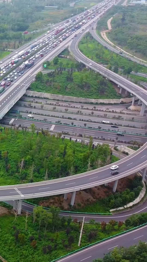 成都绕城高速立交航拍47秒视频
