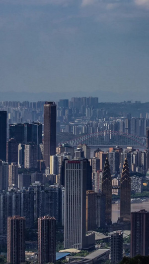 重庆渝中区来福士广场南岸区现代大都市现代城市13秒视频