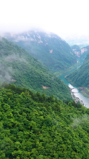 壮丽的山河航拍大自然的美15秒视频