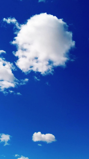 拍摄天空延时蔚蓝的天空中白云涌动视频素材天空空镜116秒视频