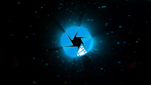 粒子科技logo ae模板cc201412秒视频