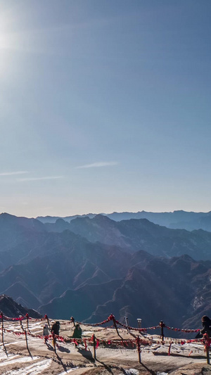 【旅游宣传片】华山航拍合集华山风景28秒视频