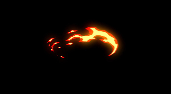 mg火焰燃烧飞舞动画元素视频