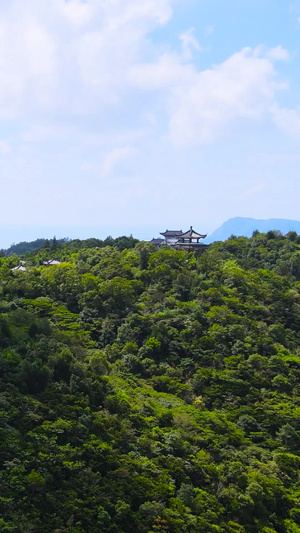 温州洞头地标望海楼航拍合集浙江旅游76秒视频