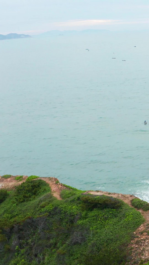 航拍东山澳头村海边风光世界环境日41秒视频