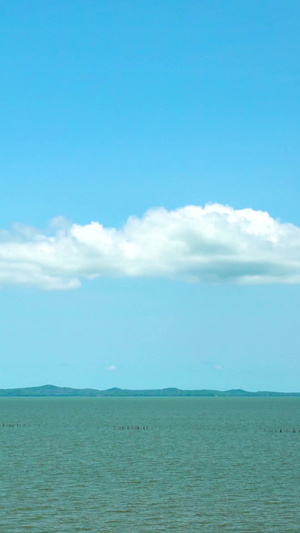 泰国帕他仑宋卡湖湖心岛淡水湖延时20秒视频