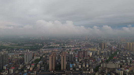 湖南衡阳城市风光航拍视频